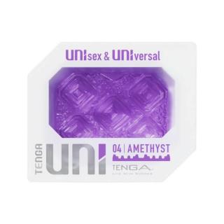 Tenga Uni Amethyst - unisex maszturbátor (lila)