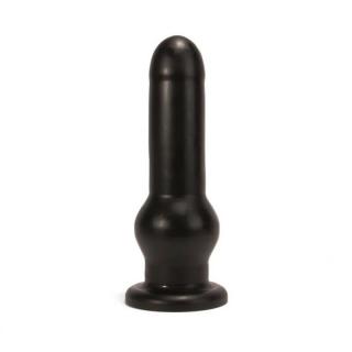 X-Men 10" Butt Plug - letapasztható anál dildó - 25,4 cm (fekete)