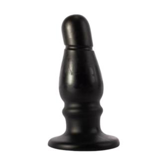 X-Men 10" Extra Girthy Butt Plug - letapasztható anál dildó - 22,3 cm (fekete)