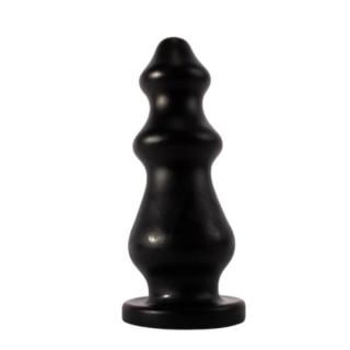 X-Men 10" Extra Girthy Butt Plug - letapasztható anál dildó - 24 cm (fekete)
