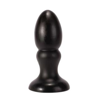 X-Men 10" Huge Butt Plug 1 - letapasztható anál dildó - 25,4 cm (fekete)