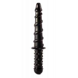 X-Men 13.8" Sword Handle Butt Plug - kard formájú anál dildó - 35 cm (fekete)
