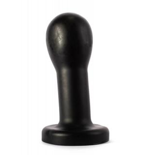 X-Men 8.86" Extra Girthy Butt Plug - letapasztható anál dildó - 22,5 cm (fekete)