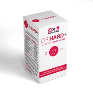 XXL Powering + Dr. Hard - potencianövelő, étrendkiegészítő kapszula férfiaknak (8 db)