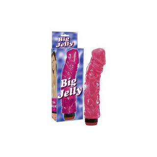 You2Toys Big Jelly - élethű dildó - 23 cm (rózsaszín)