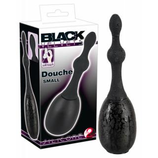 You2Toys Black Velvets Douche Small - szilikon intimzuhany - kicsi - 23,5 cm (fekete)