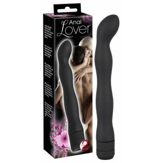 You2Toys Lover - vízálló anál vibrátor - 18 cm (fekete)