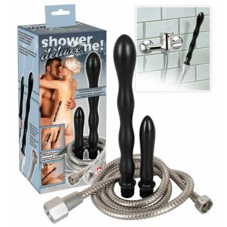 You2Toys Shower Me Deluxe - intimzuhany tömlővel (fekete)