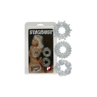 You2Toys Stardust - vízálló péniszgyűrű (átlátszó)