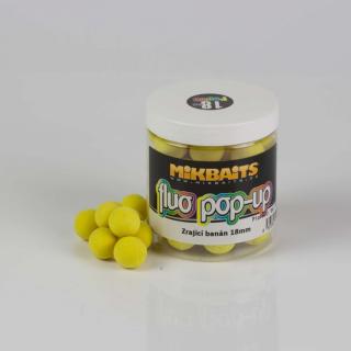 MIKBAITS FLUO POP-UP BOJLI –ZRAJACI BANAN- ÉRETT BANÁN 14 mm