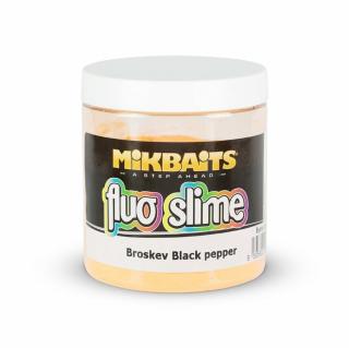 MIKBAITS FLUO SLIME 100gr – ŐSZIBARACK FEKETEBORS /FLUO ROZSASZIN