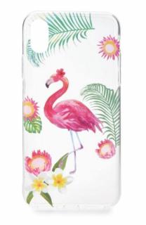 Flamingós tok Iphone 7 Plus / 8 Plus készülékhez