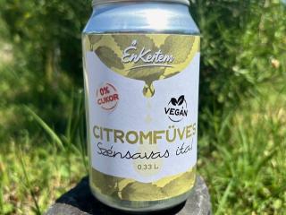 Citromfű szénsavas ital (330 ml), cukormenes