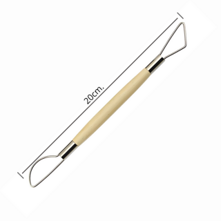 Adria HURKOS FORMÁZÓ, mintázó, üregelő szerszám, kétoldalas, 3-as 20cm