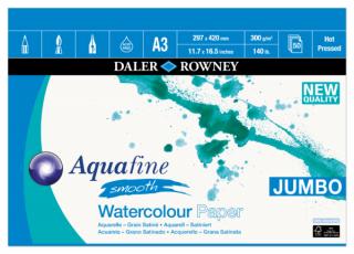 Daler-Rowney AQUAFINE tömb A3 50lap sima 300g