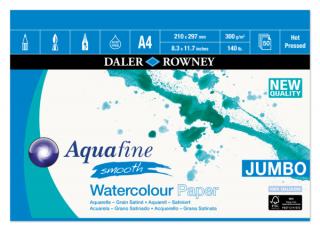 Daler-Rowney AQUAFINE tömb A4 50lap sima 300g