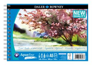 Daler-Rowney AQUAFINE tömb A5 12lap sima 300g