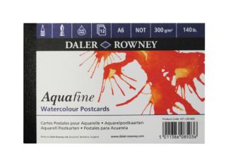 Daler-Rowney AQUAFINE tömb képeslap 12lap érdes 300g