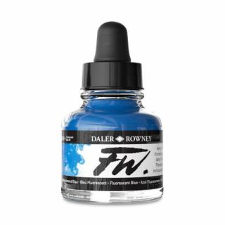 Daler-Rowney FW akril tinta 100 foszforeszkáló kék 29,5ml