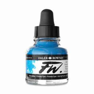 Daler-Rowney FW akril tinta 120 keverő cián 29,5ml