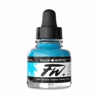 Daler-Rowney FW akril tinta 145 türkiz 29,5ml