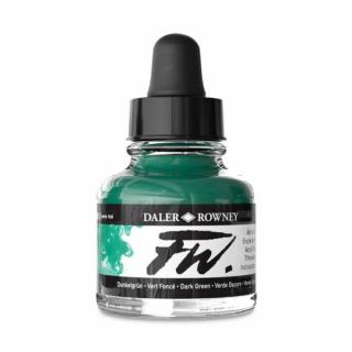 Daler-Rowney FW akril tinta 326 sötétzöld 29,5ml