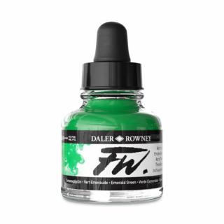 Daler-Rowney FW akril tinta 335 smaragdzöld 29,5ml