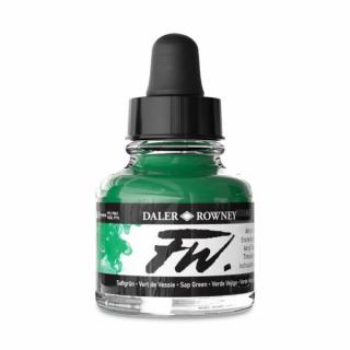 Daler-Rowney FW akril tinta 375 nedvzöld 29,5ml