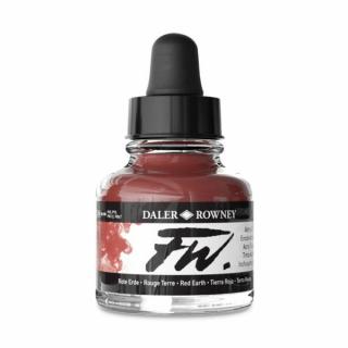 Daler-Rowney FW akril tinta 554 vörösföld 29,5ml