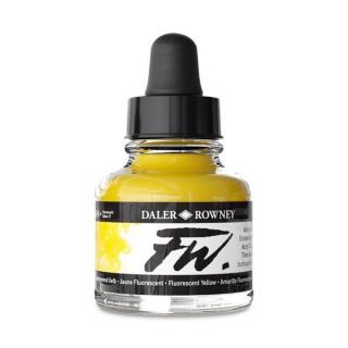 Daler-Rowney FW akril tinta 681 foszforeszkáló sárga 29,5ml