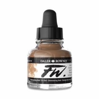 Daler-Rowney FW akril tinta 709 csillogó arany 29,5ml