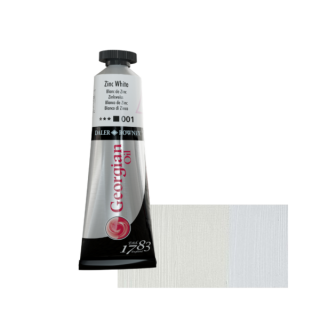 Daler-Rowney GEORGIAN OIL COLOUR olajfesték 001 cinkfehér 38ml