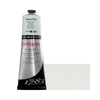 Daler-Rowney GEORGIAN OIL COLOUR olajfesték 009 titánfehér 225ml