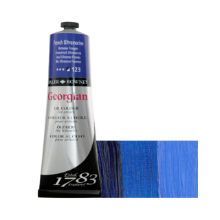 Daler-Rowney GEORGIAN OIL COLOUR olajfesték 123 ultramarinkék 225ml