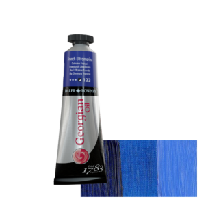 Daler-Rowney GEORGIAN OIL COLOUR olajfesték 123 ultramarinkék 38ml