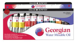 Daler-Rowney GEORGIAN WATER MIXABLE OIL vizes olajfesték 10*37ml