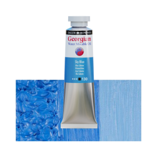 Daler-Rowney GEORGIAN WATER MIXABLE OIL vizes olajfesték 130 égkék 37ml