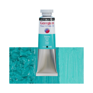 Daler-Rowney GEORGIAN WATER MIXABLE OIL vizes olajfesték 145 türkiz 37ml