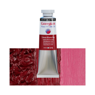 Daler-Rowney GEORGIAN WATER MIXABLE OIL vizes olajfesték 515 alizarinvörös 37ml