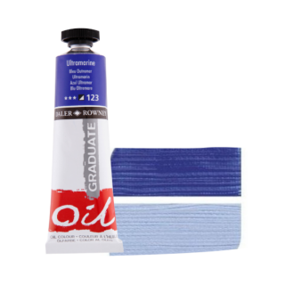 Daler-Rowney GRADUATE olajfesték 123 ultramarinkék 38ml