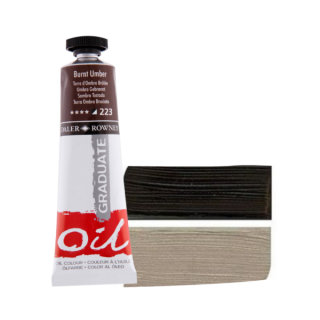 Daler-Rowney GRADUATE olajfesték 223 égetett umbra 38ml