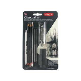 Derwent CHARCOAL szénceruza készlet bliszteres 10db-os