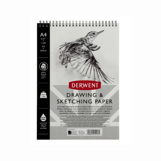Derwent DRAWING  SKETCHING rajztömb, A4 165g 30lap
