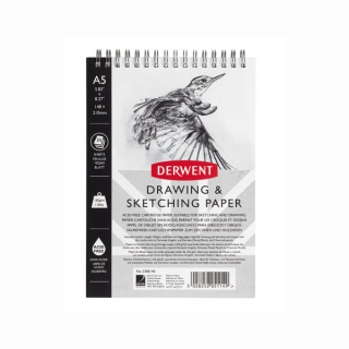 Derwent DRAWING  SKETCHING rajztömb, A5 165g 30lap