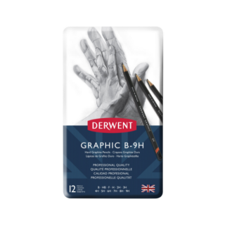 Derwent GRAPHIC grafitceruza készlet B-9H 12db-os