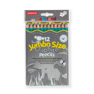 Derwent LAKELAND JUMBO vastag grafit ceruza HB készlet 12 db