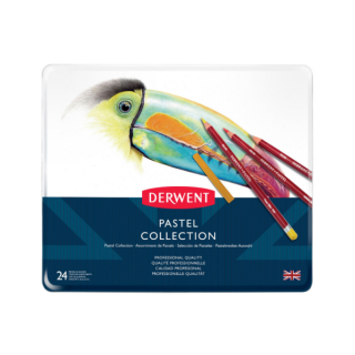 Derwent PASTEL pasztellceruza készlet válogatás 24 szín