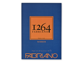 Fabriano 1264 Marker tömb A3 100lap 70g, 1 oldalán ragasztott