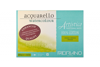 Fabriano ARTISTICO Traditional White tömb 23*30,5cm 20lap érdes 300g