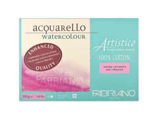 Fabriano ARTISTICO Traditional White tömb 23*30,5cm 20lap sima 300g